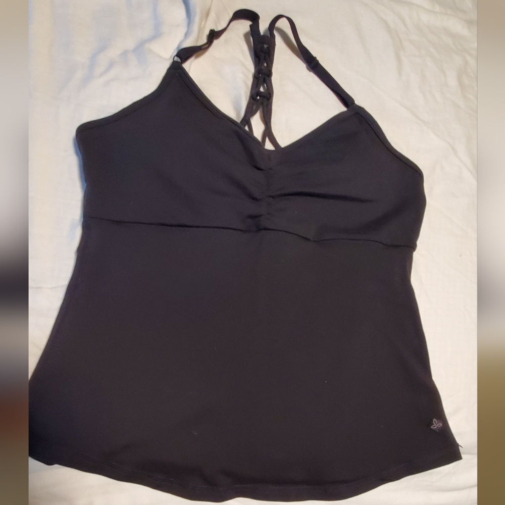 Prana Black Strappy Top